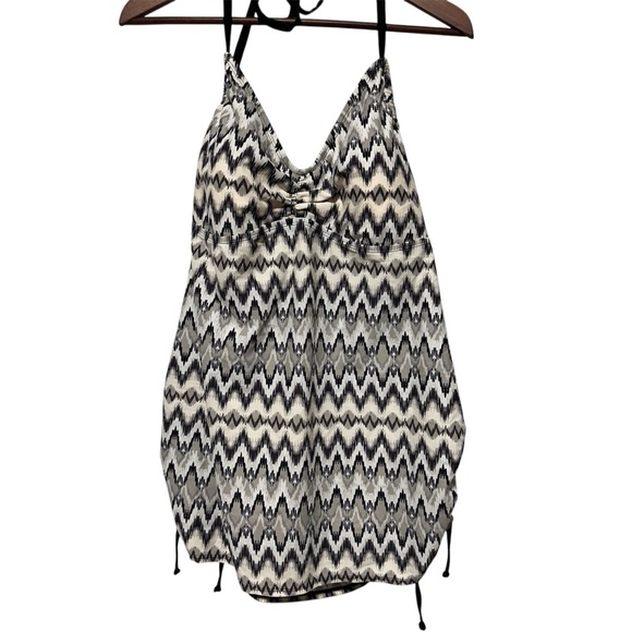 Liz Lange Other - Liz Lange Maternity Swim Top NWT XL | Black & White Geometric